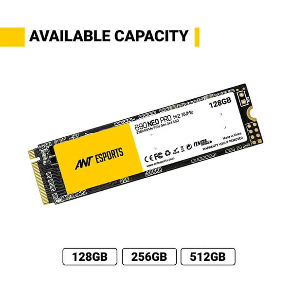 Ant Esports 690 Neo Pro 128GB M.2 NVMe Gen3 SSD